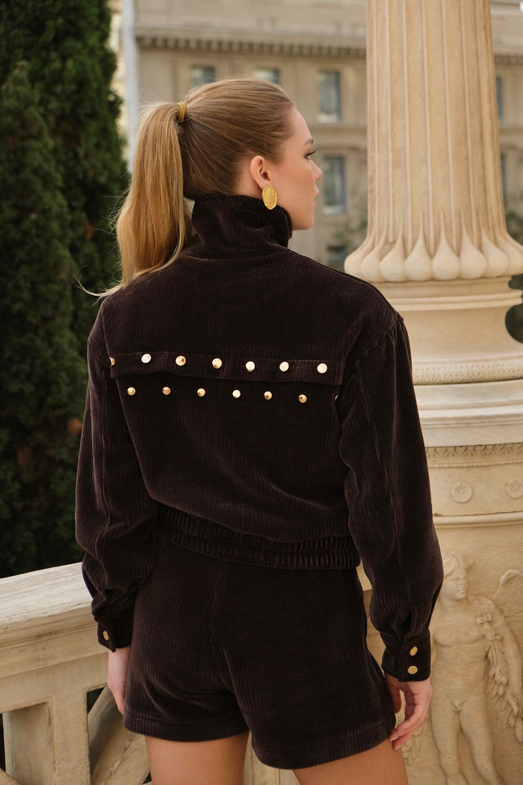 Wrapped in Corduroy Jacket